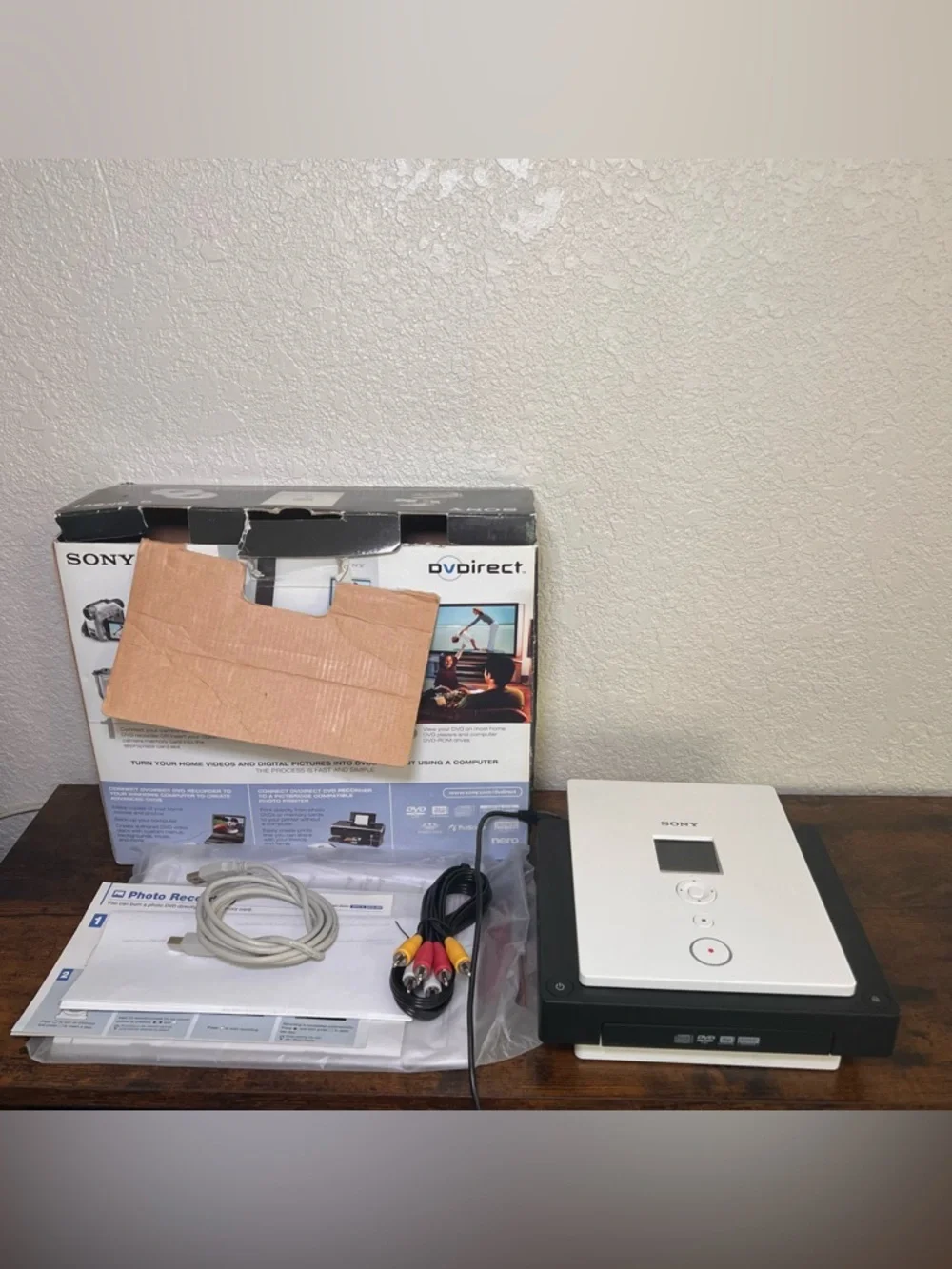 SONY VRD-MC1 DVDirect Multi-function DVD Recorder DAMAGED BOX